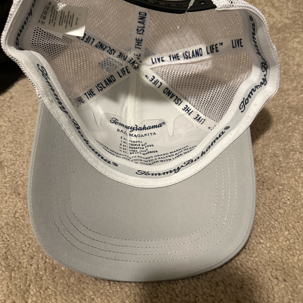 Tommy Bahama mens adjustable hat trucker cap NWT - Picture 4 of 6